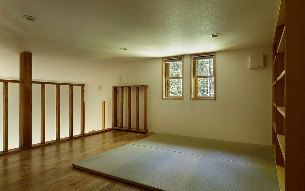 Bedroom Loft 三井の森 別荘建築